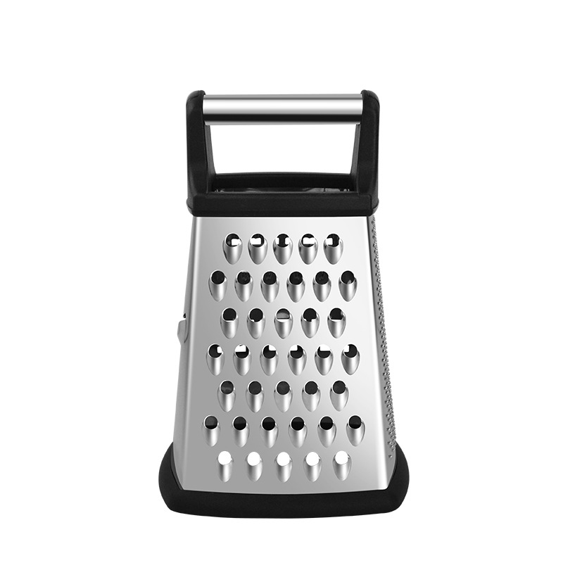 Rallador de cuatro lados de acero inoxidable, triturador de papa y rábano, cortador de verduras y frutas multifuncional para el hogar