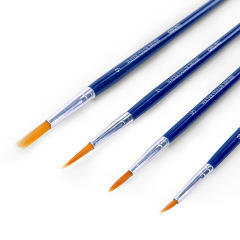 Deli 73867 Watercolor Brush Set Children's Kindergarten Painting DIY Graffiti Fine Head Brush Stationery Wholesale