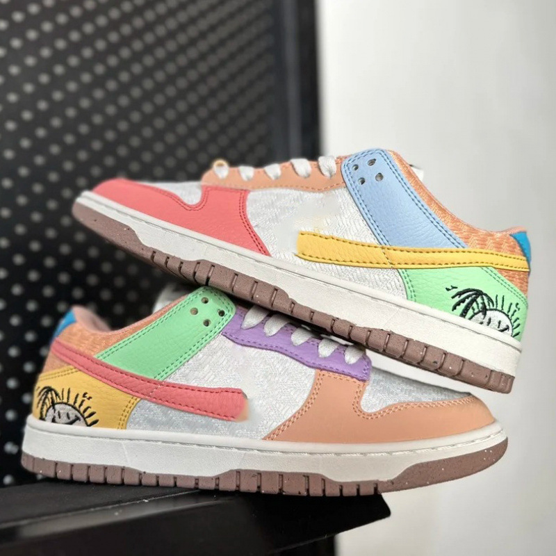 Putian Yuanyang Dunk Sneakers Retro Fashion Men's and Women's Skateboard Sneakers Dunk Series Casual Sports Shoes