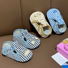 ベビーフロアソックス春と秋の男性と女性の赤ちゃん屋内靴下ノンスリップ子供ホーム幼児の靴と靴下セット夏の綿ソフト