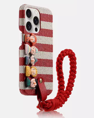 Cuerda de mano roja fea cinco monstruos-tres paquetes dsh