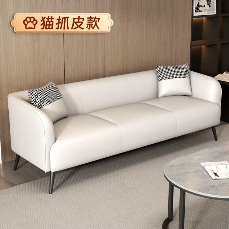 北欧ファブリックダブル3人用ライト高級猫スクラッチレザーソファ小さなアパート賃貸アパートホテルリビングルームチェスとカードルーム