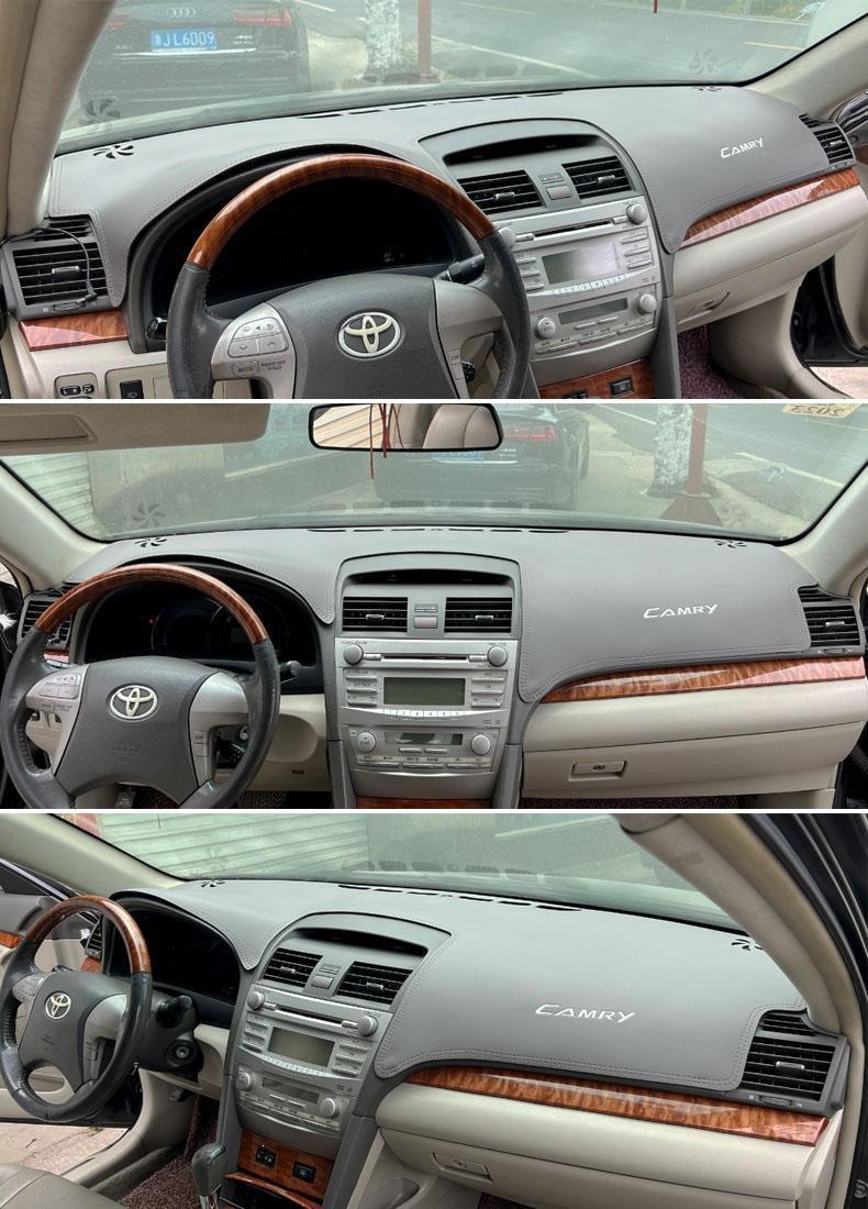 Suitable for 06-13 classic sixth-generation Camry car interior dashboard sunshade suede light-blocking pad