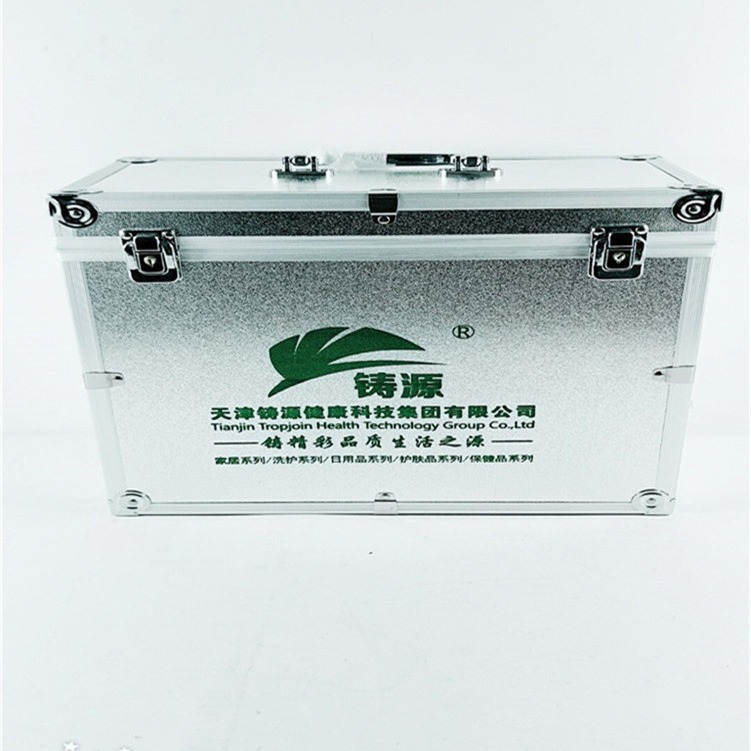 直角天津铸源示范箱产品示范箱卫生巾演示产品工具辅助铝合金箱