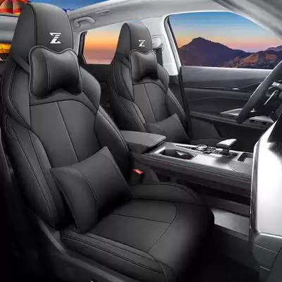Modelə uyğun (Original) oturacaq örtükləri Oushang Z6 Blue Whale Edition/Smart Electric - mysterious-black-deluxe-edition-note-the-model-year-front-row-fully-covered-rear-row-partially-covered