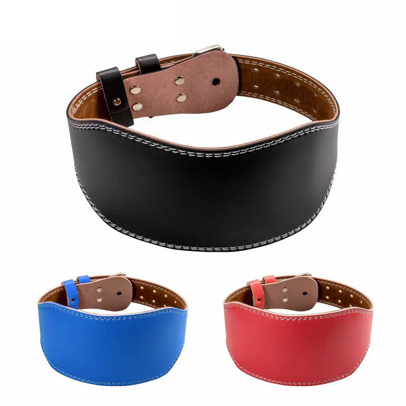 Cowhide Fitness Belt Squat Sports Waist Protection Men's and Women's Professional Equipment Training Weightlifting Deadlift Strength Waist Protection