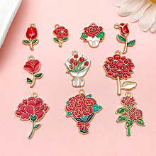 10����ͺ�ɫ��֦���Ͻ���Ʒ���diy�Ҽ�����������׹���ϰ�����