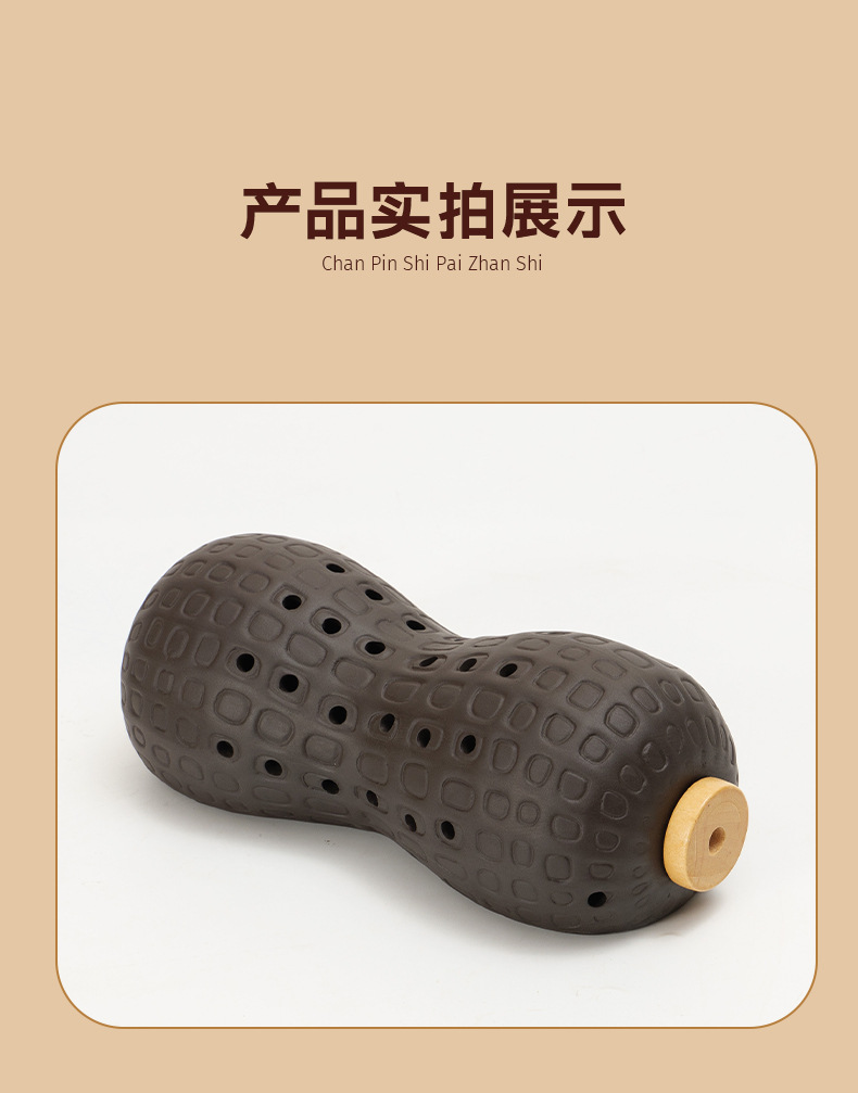 Zisha Ceramic Neck Pillow Moxibustion Set with Mugworm Sticks for Neck Shoulder and Waist Warm Care specifications