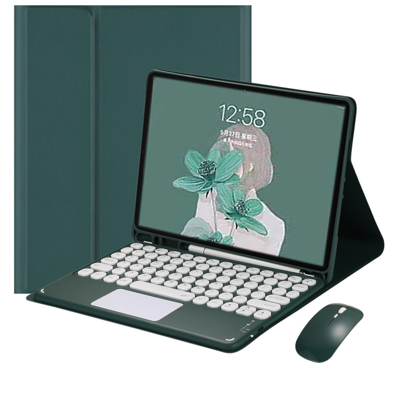 Applicable to Samsung GalaxyTab A9 tablet computer pen slot protective cover 8.7-inch Bluetooth keyboard X110 leather case