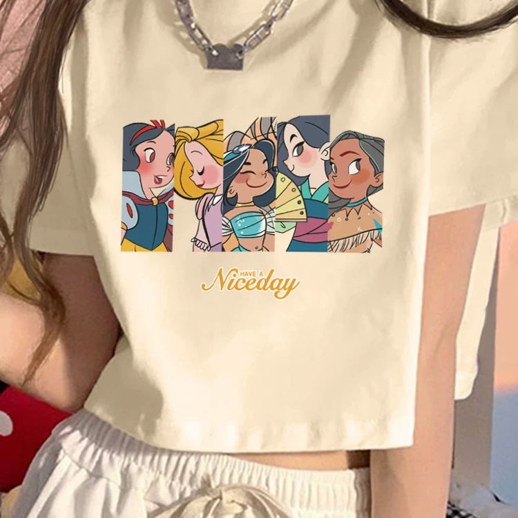 Cross-Border Supply Cat 3D Digital Printing Summer Women's Cropped Short-Sleeve Top Trendy Short-Sleeve T-Shirt Korean and Japanese Style