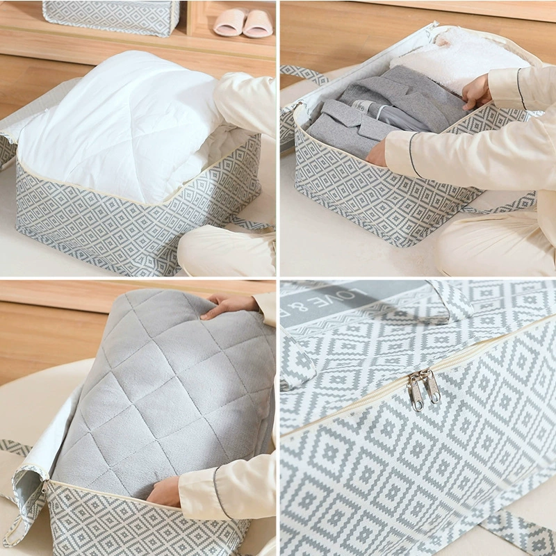 Пр duvet, ткань хранения для дома для переезда
