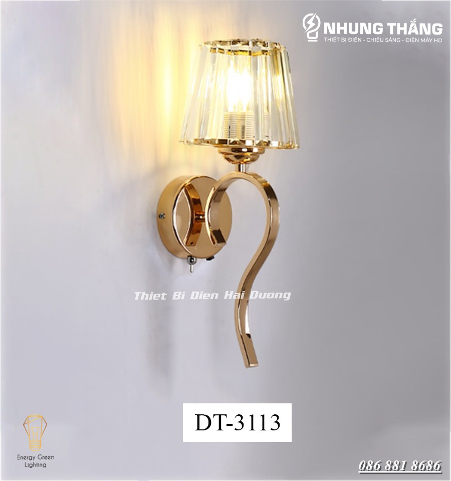 Lámpara de pared de cristal de suministro transfronterizo lámpara de pared decorativa moderna de estilo europeo lámpara de pared creativa sala de estar escalera pasillo lámpara