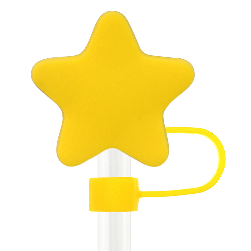 Cute Star Pvc Straw Cap 1 Piece display picture 6
