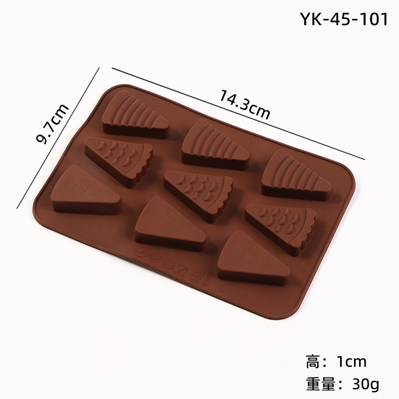 Molde de Silicona para Chocolate DIY, Multiuso con Formas de Dibujos Animados para Repostería
