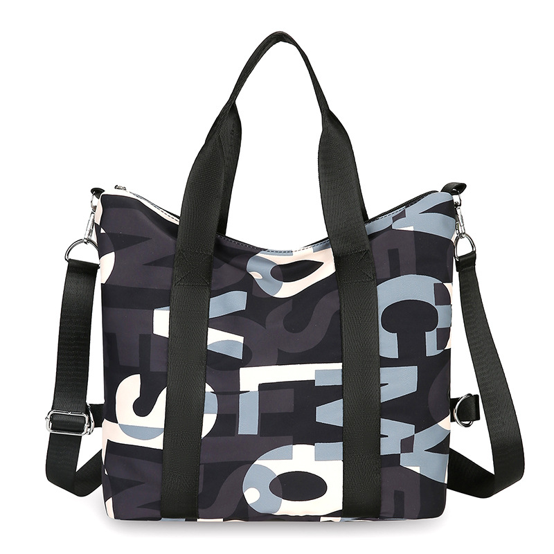 Nuevo bolso de hombro de las mujeres bolsa de mensajero de tela Oxford grande ultra-ligero impermeable bolsa de tela de nylon bolso crossbody de compras de las mujeres