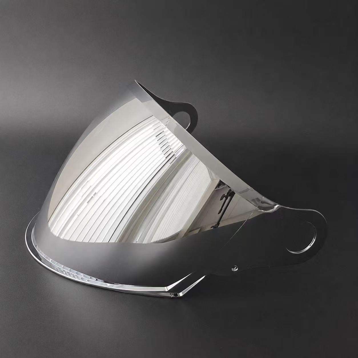 LS2 half helmet visor is suitable for OF616 helmet, providing sun protection and UV protection, suitable for day and night use, and is a reinforced windproof visor