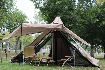 windproof yurt camp – Çadırlar - army-green-plus-internal-account-5-8-people