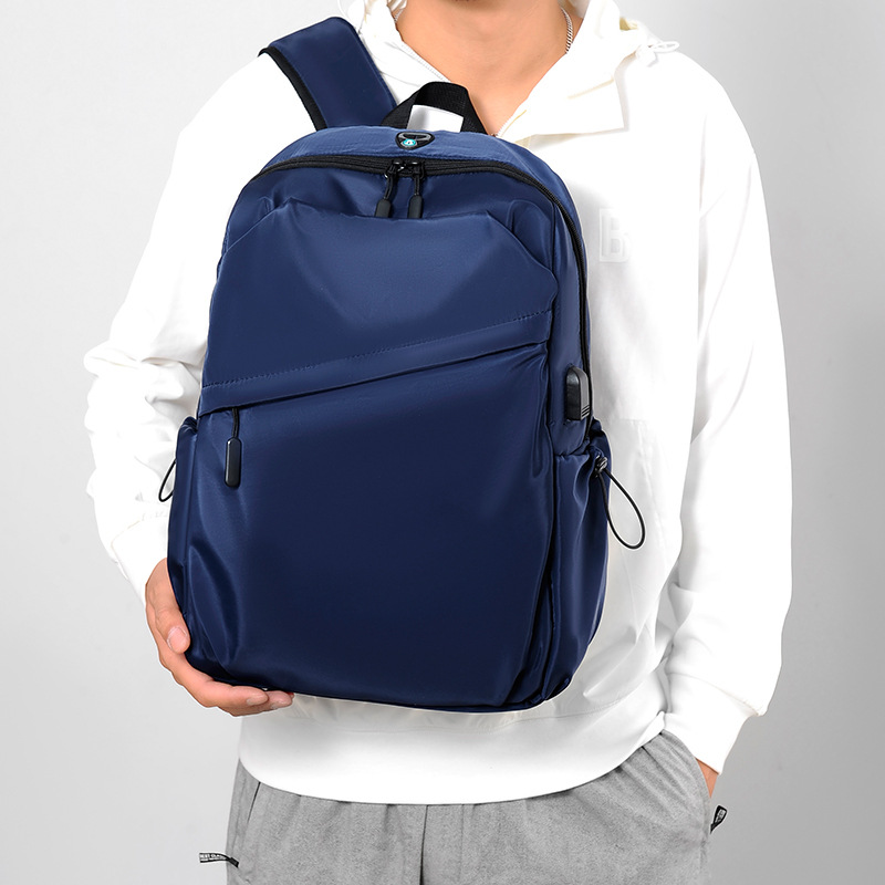 Source Large Capacity Men's Commuting Laptop Backpack Business Casual College Student Waterproof Bag_voghion.com