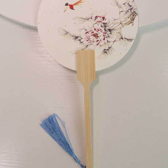 新款泡水可发芽可降解材质种子纸纸扇创意设计艺术纸扇子纸扇批发