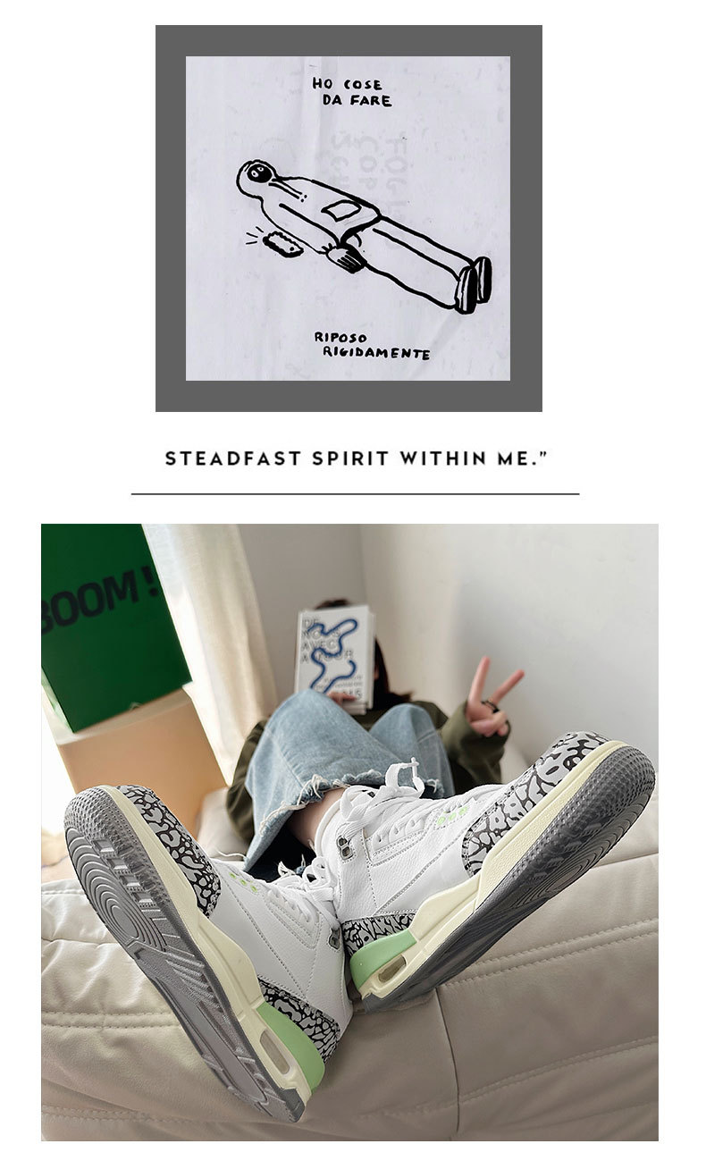 2023 Frühjahr neue Luftkissen-Sportschuhe männliche und weibliche Studenten Basketballschuhe Nische lässige kleine weiße Schuhe Paar Laufschuhe_voghion.com