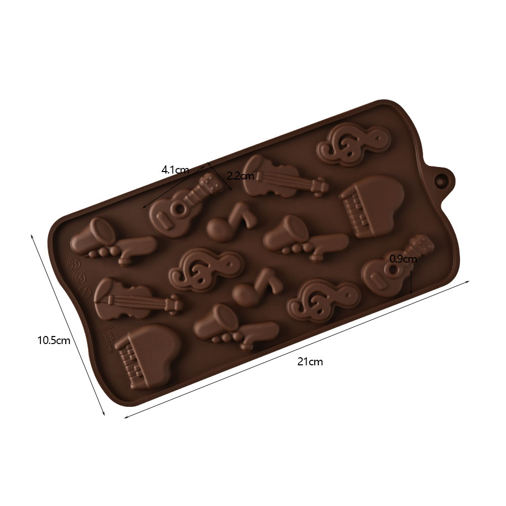 Molde de Silicona para Chocolate DIY, Multiuso con Formas de Dibujos Animados para Repostería