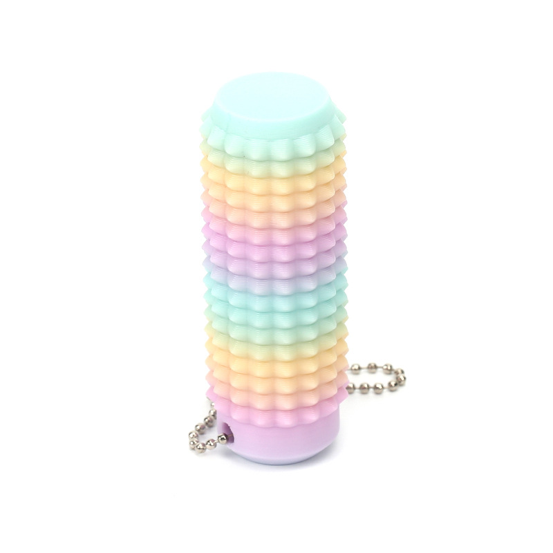 Fidget rotatorio impreso en 3D, juguete antiestrés portátil