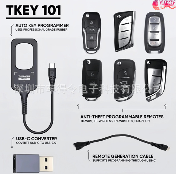 THINKCAR 689BT PRO AI All System Diagnostic Tool Scanner
