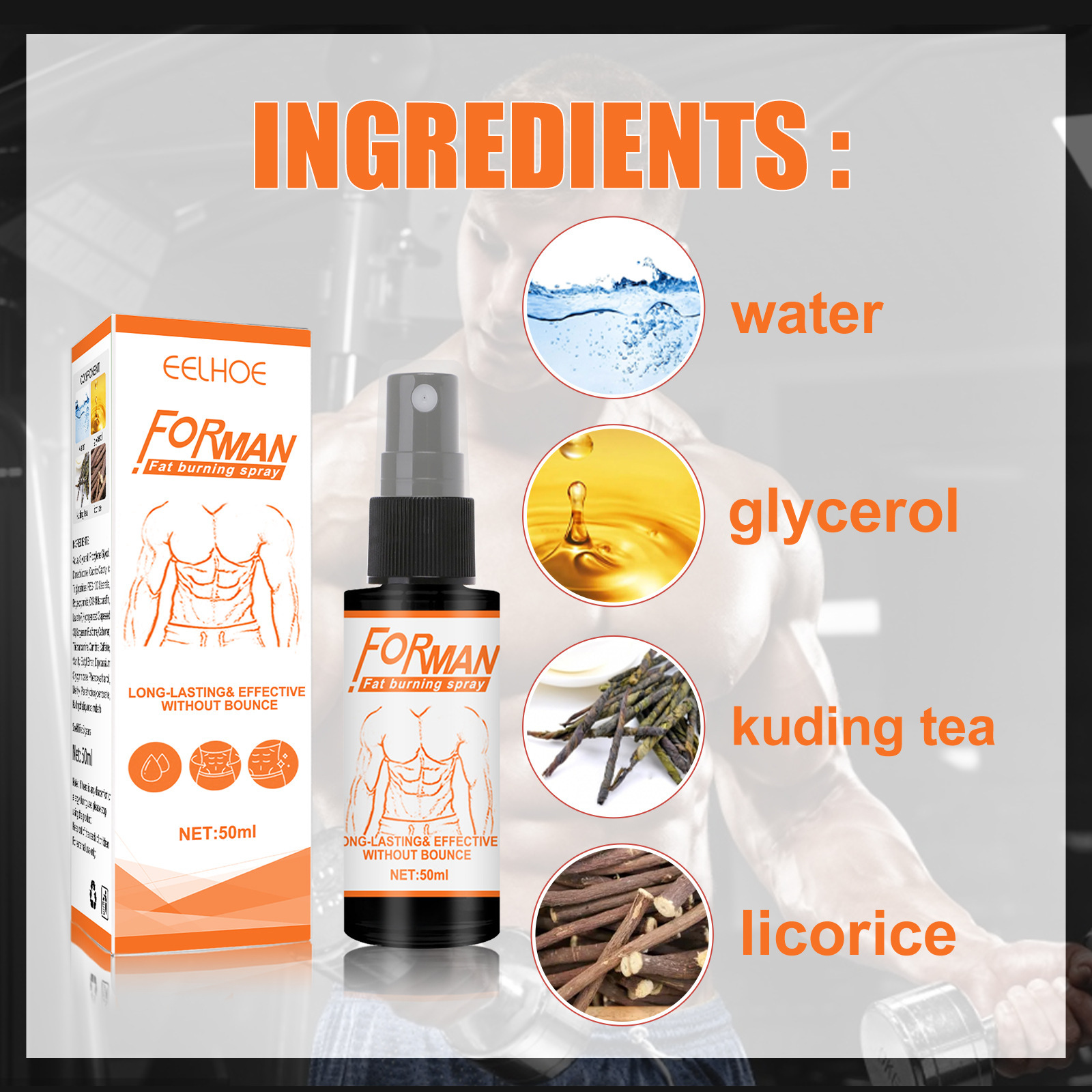 Lokal Eelhoe Männer Schweessofleegend Stäerkung Fitness Shaping Übung Ueleg produzéierend Bauchmuskelspray_voghion.com