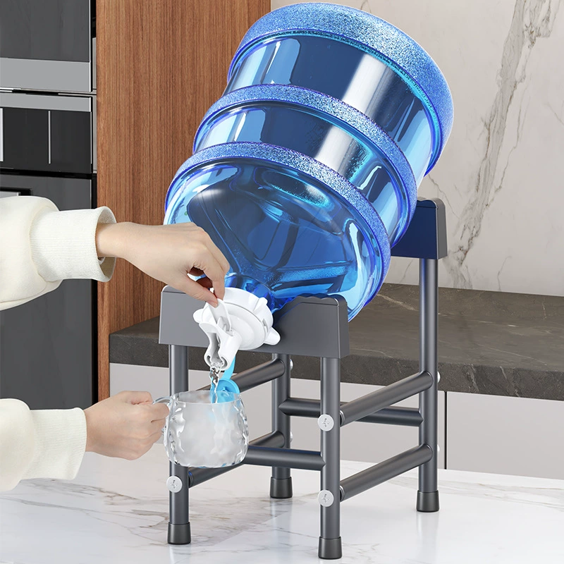 Move barrel water stent stand inverted water pick -up water drinking machine drinking rack pure bucket rack desktop bracket