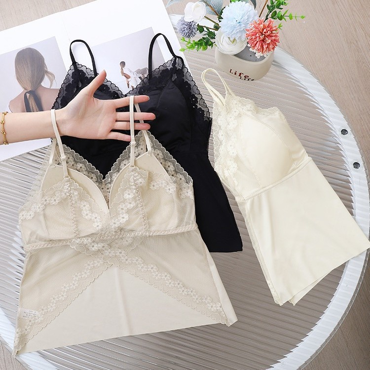 Temperature fixed cup sexy lace satin suspender beautiful back spring and autumn high-end gathering traceless underwear
