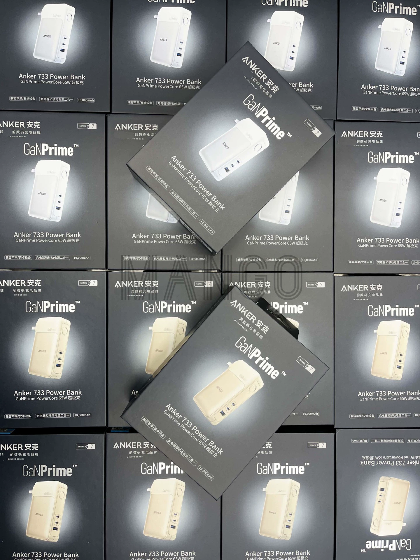 ANKER Anke 733 All -nitride 65W Быстрая зарядка Зарядное устройство Время вставлено три раза быстрая зарядка