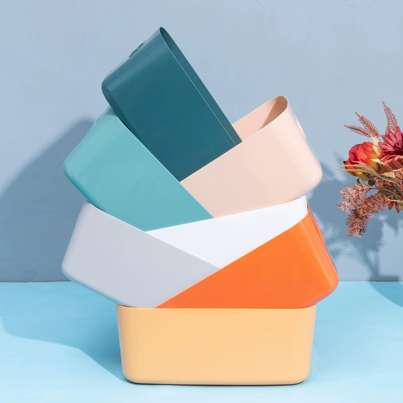 Настольная коробка для хранения косметических ящиков прямоугольная коробка для обработки мусора корзина для хранения закусок