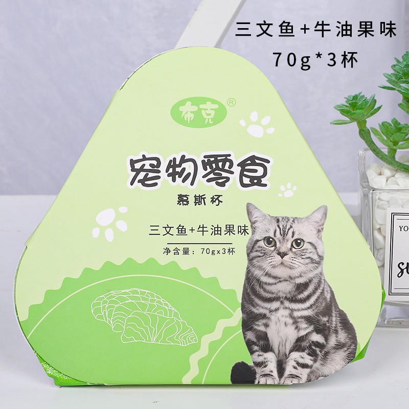 Booker cat snack mousse taza 70g al por mayor spot para gatos adultos y jóvenes suplementos de nutrición para gatos alimento húmedo para gatos alimento para mascotas snack