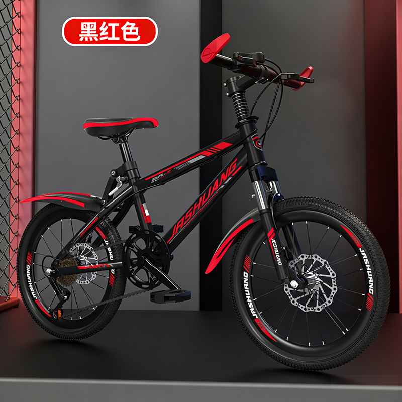 Bicicleta de montaña adolescente niño niña bicicleta amortiguador de freno de goma de cambio de velocidad ligera montar freno sensible image 32