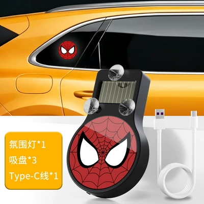 Cross-border best-selling car LED — Other lights - spider-man-mask