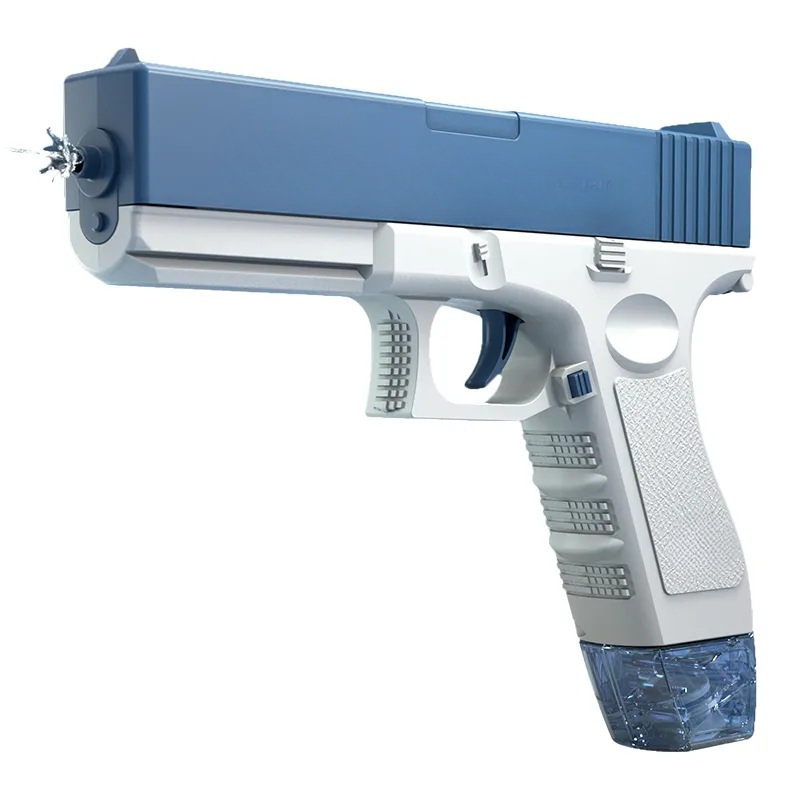 Pistola de agua eléctrica transfronteriza Glock juguetes infantiles de litio pulverización de agua de gran capacidad pistola de agua de playa al por mayor