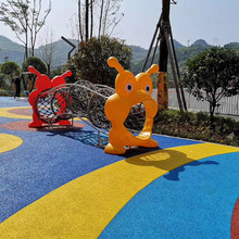 幼儿园儿童户外爬网公园小区游乐场乐园环保塑料卡通动物钻洞隧道