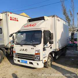 出口缅甸9成新4米江淮帅铃冷藏车厂家直销 小型保温车 冷冻车图片