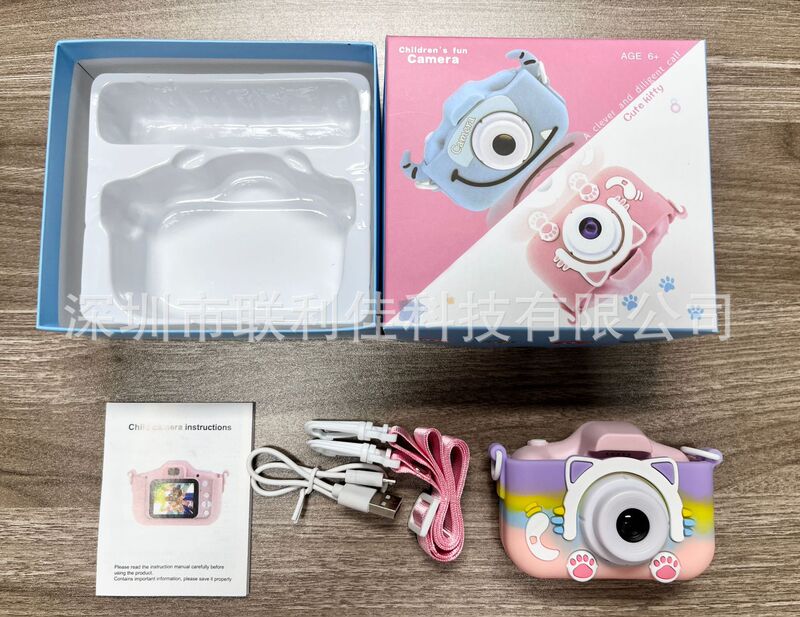 X2 子供用ミニデジタルカメラ HD 小型一眼レフは写真とビデオを撮ることができます 知育玩具 クロスボーダー工場直販|undefined