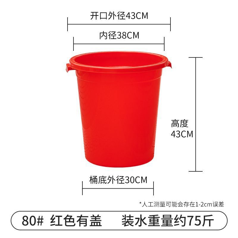 80형 빨간색 뚜껑 포함