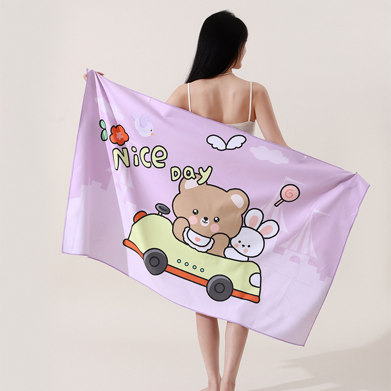 0974 bus bear (double-sided velvet)