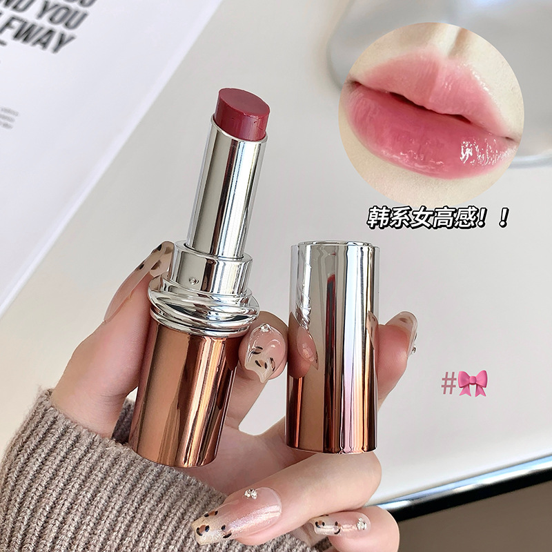 Gege bear watermark lipstick es un lápiz labial hidratante, no es fácil de tocar lápiz labial, hidratación, maquillaje de belleza transfronterizo.