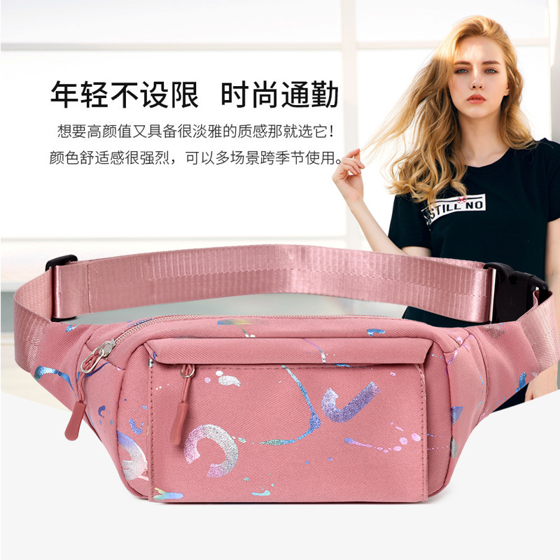 New Mobile Phone Bag Women's Cash register Wallet Waist Bag Crossbody Sports Stall Business Collection Wallet Outdoor Sports Waist