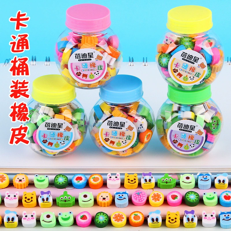 50 баррель милый ученик фрукты ластик животное ластик детский сад студенческий приз подарок