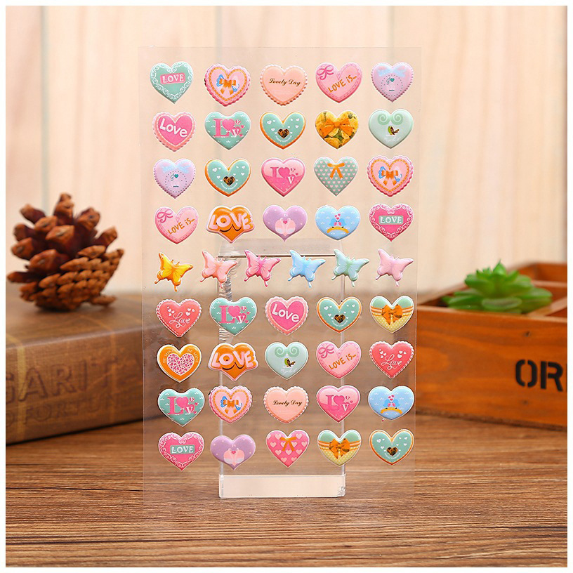 three dimensional children's cartoon sticker