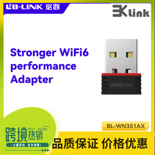 Wifi6 Driver-Free USB Wireless Network Card 300m Desktop Laptop Receiver Ax300 External Wn351Ax
