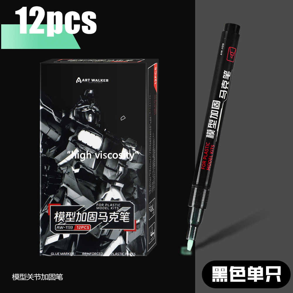 Punja de refuerzo de articulación modelo Gundam piezas de plástico de montaje y reparación dañadas Punja de pegamento impermeable de alta viscosidad