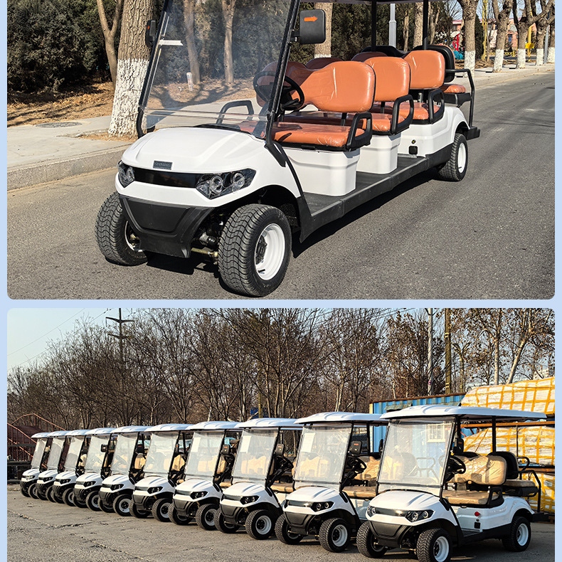 Electric Sightseeing Car, Hotel Reception, Scenic Spot Tour Shuttle, Factory Shuttle, Ce Certified Golf Cart