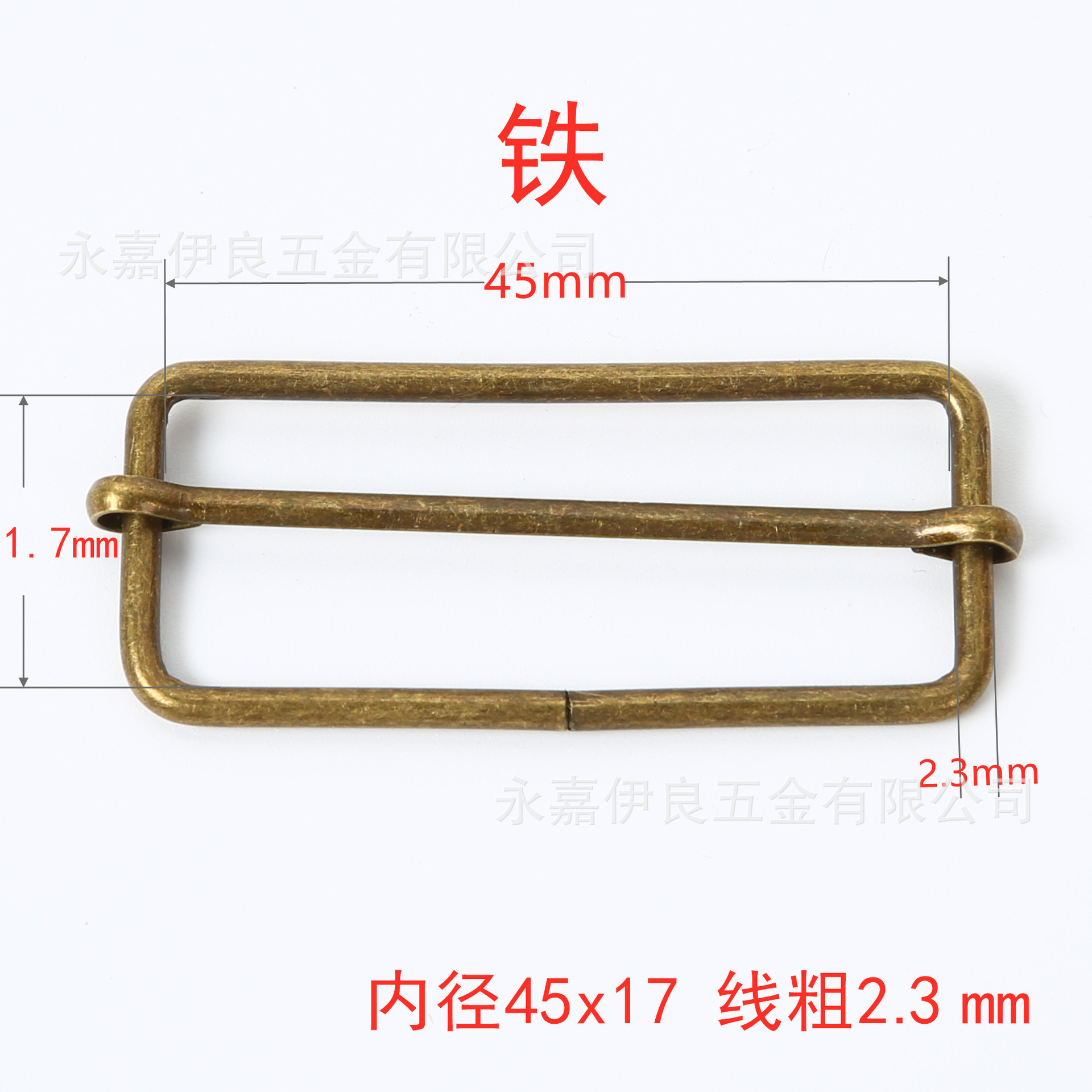 Venta directa de fábrica de hebillas metálicas en forma de D en stock, hebillas ajustables de acero inoxidable, nuevas hebillas de tracción, hebillas de tres niveles de cobre, hebillas de alambre de hierro. image 34
