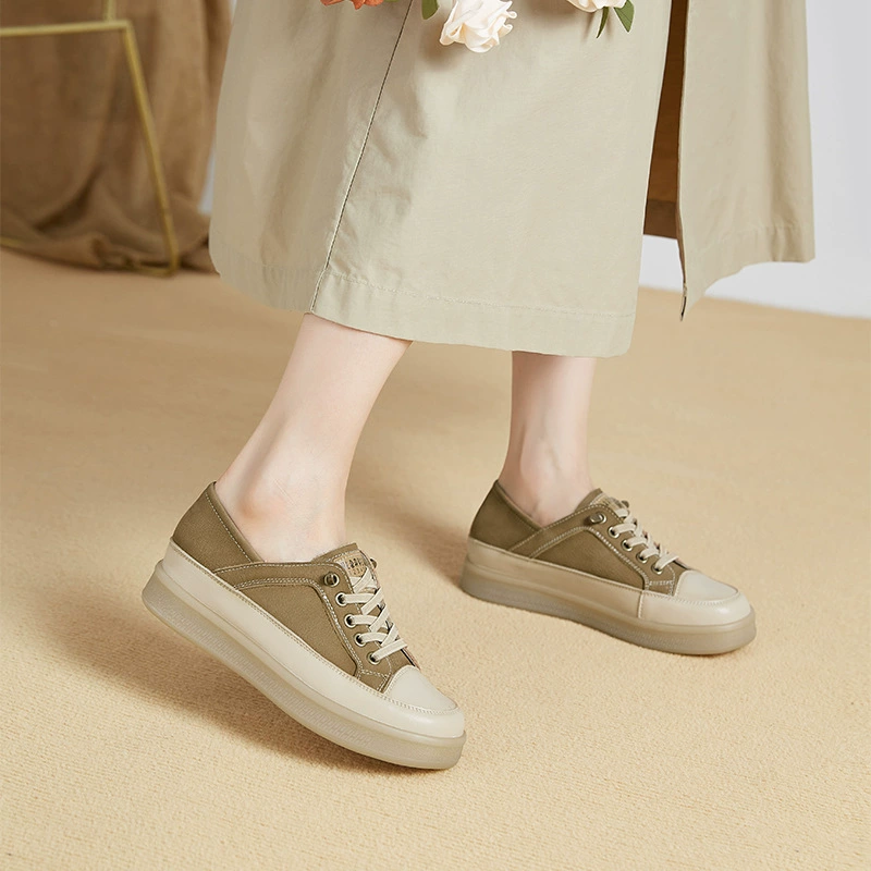 Первый слой бычьей кожи ретро два носить ленивые маленькие белые туфли женские 2024 летние осенние мягкие подошвы мягкие лица удобные плоские повседневные туфли